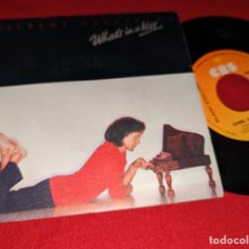 Discos de vinilo: GILBERT O'SULLIVAN WHAT'S IN A KISS/DOWN DOWN DOWN 7'' SINGLE 1980 CBS ESPAÑA SPAIN. Lote 401555729