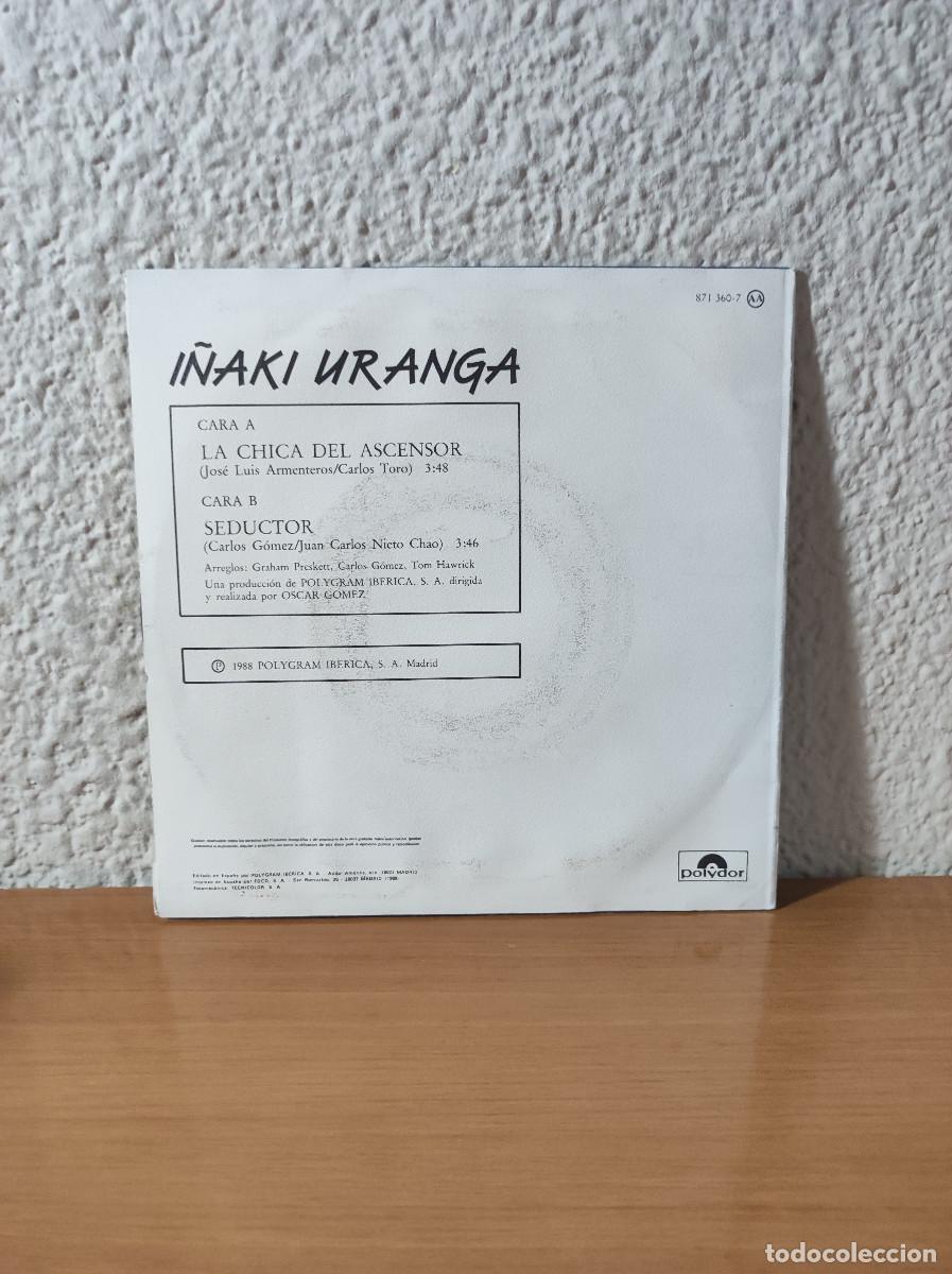 Discos de vinilo: I&ntilde;aki Uranga &ndash; La Chica Del Ascensor - Foto 2