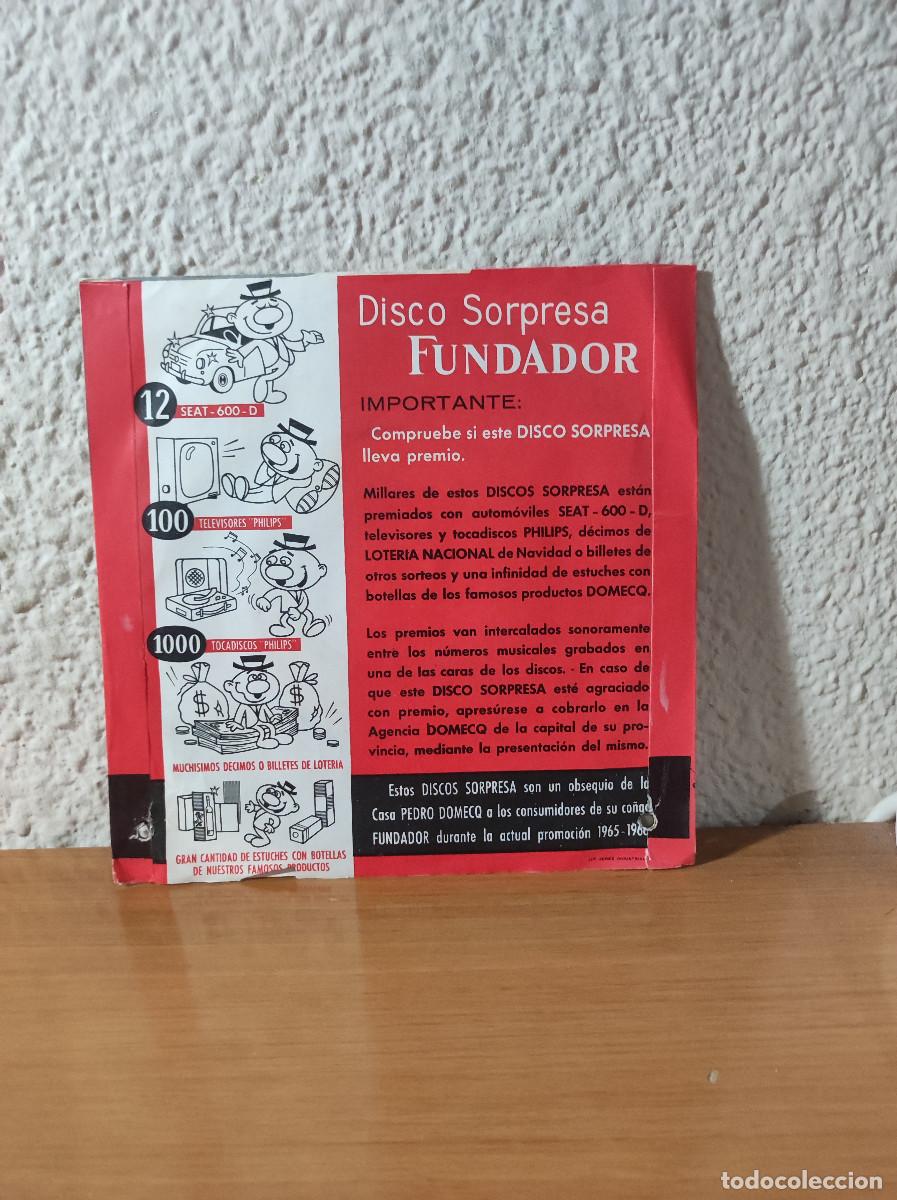 Discos de vinilo: Disco Sorpresa Fundador - Foto 2