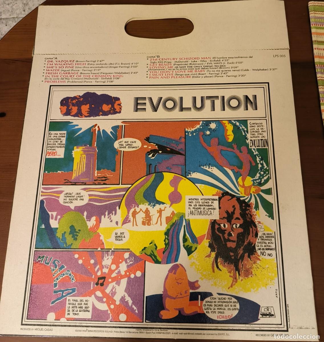Discos de vinilo: Evolution LP espa&ntilde;ol - Foto 2