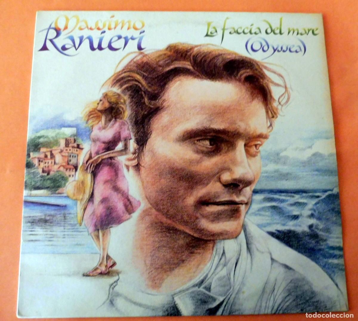 Discos de vinilo: LP - Massimo Ranieri &lrm;&ndash; La Faccia Del Mare (Odyssea) - CGD 20084 - ITALY 1978 - CON ENCARTE