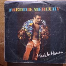 Discos de vinilo: FREDDIE MERCURY - MADE IN HEAVEN + SHE BLOWS HOT AND COLD. Lote 401577989