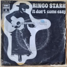 Discos de vinilo: SINGLE - RINGO STARR - IT DON'T COME EASY - 1971. Lote 401578809