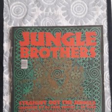 Discos de vinilo: MAXI SINGLE JUNGLE BROTHERS. STRAIGHT OUT THE JUNGLE (REMIXED BY DJ SOUL SHOCK). Lote 401580354