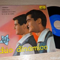 Discos de vinilo: DUO DINAMICO CARIÑOSA/LIMBO-ROCK/MADISON DE LA RUTA/TE VI EN UN SUEÑO 7 EP 1963 VINILO SINGLE. Lote 401590354