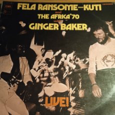 Discos de vinilo: FELA RAUNSOME - KUTI AND THE ÁFRICA,70 WITH GINGER BAKER.. Lote 401590674
