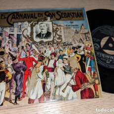 Discos de vinilo: CARNAVAL DE DONOSTI SAN SEBASTIAN 1959 VINILO SINGLE. Lote 401593209
