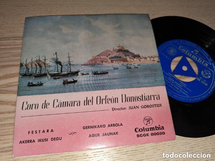 Discos de vinilo: Coro Donostiarra vinilo single 1858 - Foto 1