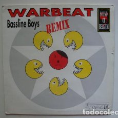 Discos de vinilo: BASSLINE BOYS WARBEAT REMIX 12 VINILO BELGI 89 MX. Lote 401594679