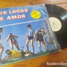 Discos de vinilo: LOS LOCOS DE AMOR Y GOLES VINILO 1986 CUMBIA FUTBOL MUNDIAL. Lote 401594689