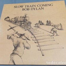 Discos de vinilo: BOB DYLAN SLOW TRAIN COMING LP USA 1RA EDICION BEATLES U2. Lote 401603469