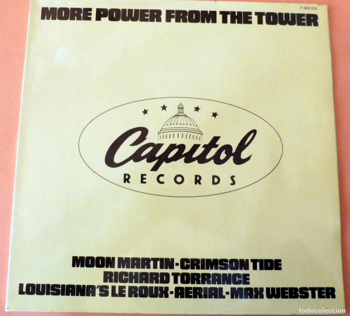Vinyl-Schallplatten: LP - More Power From The Tower - Capitol Records &lrm;&ndash; F 666 335 - Germany 1978 CARPETA ABIERTA