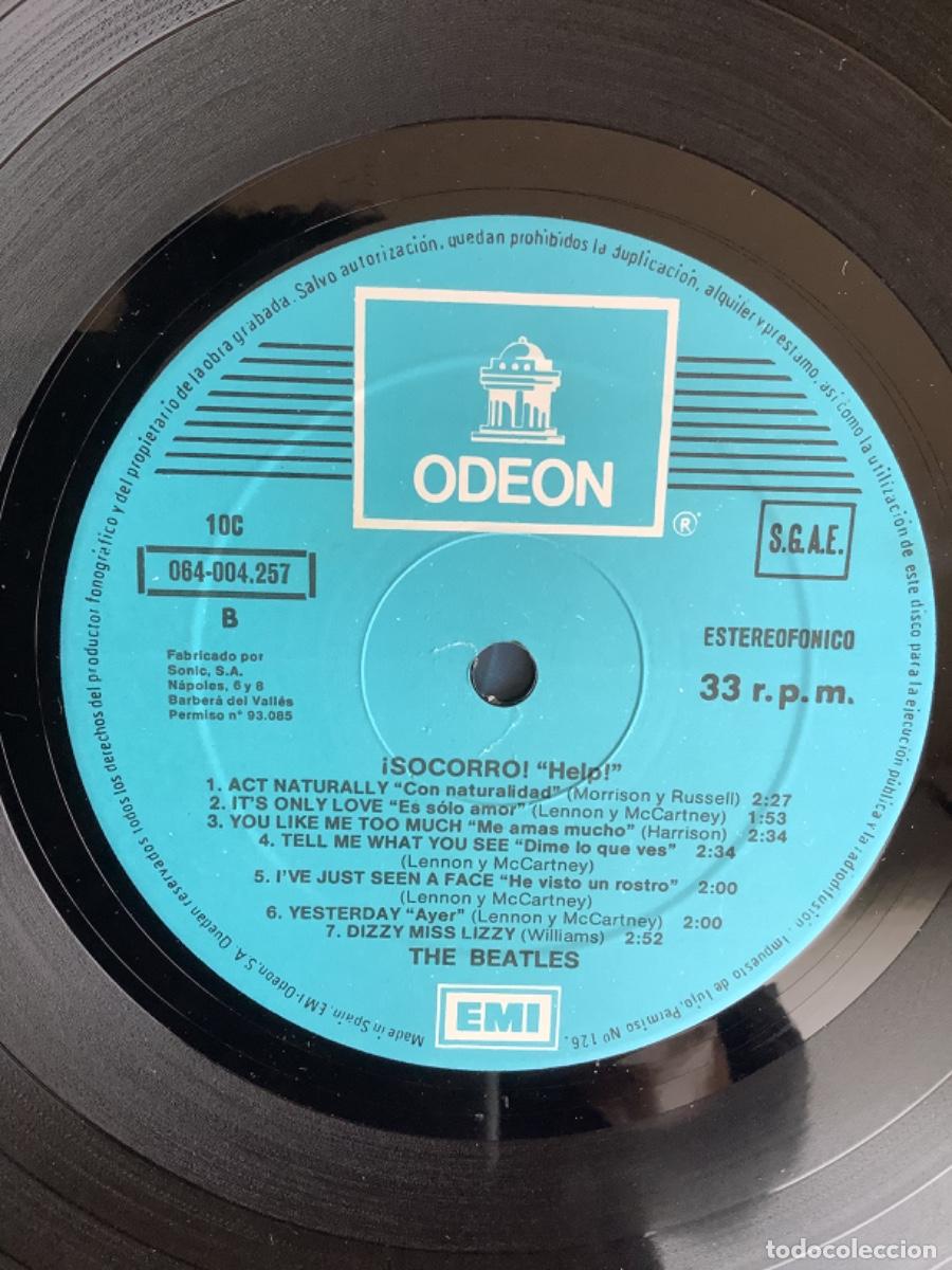 Discos de vinilo: THE BEATLES HELP! de 1965 - Foto 4