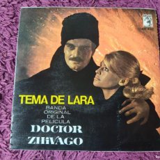Discos de vinilo: MAURICE JARRE – TEMA DE LARA /DOCTOR ZHIVAGO , VINYL 7” EP 1966 SPAIN 63 537. Lote 401635024