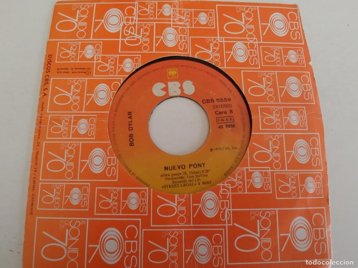 Discos de vinilo: BOB DYLAN-SINGLE CAMBIO DE GUARDIA-SIN FUNDA