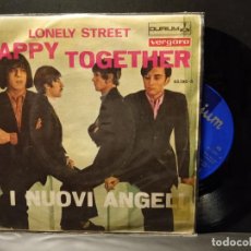 Discos de vinilo: I NUOVI ANGELI HAPPY TOGETHER SINGLE SPAIN 1967 PEPETO TOP. Lote 401663609