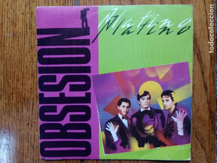 Discos de vinilo: Platino - obsesi&oacute;n ( la misma en las dos caras) - Foto 1