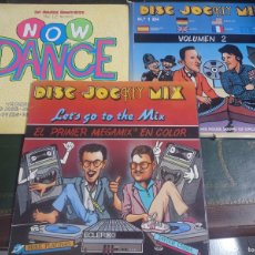 Discos de vinilo: LOTE COLECCION DISCOS LP LPS DISCO DANCE DISC JOCKEY MIX UNO Y DOS. Lote 401677664