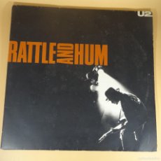 Discos de vinilo: DOBLE LP, U2 , RATTLE AND HUM , VER FOTOS. Lote 401690389