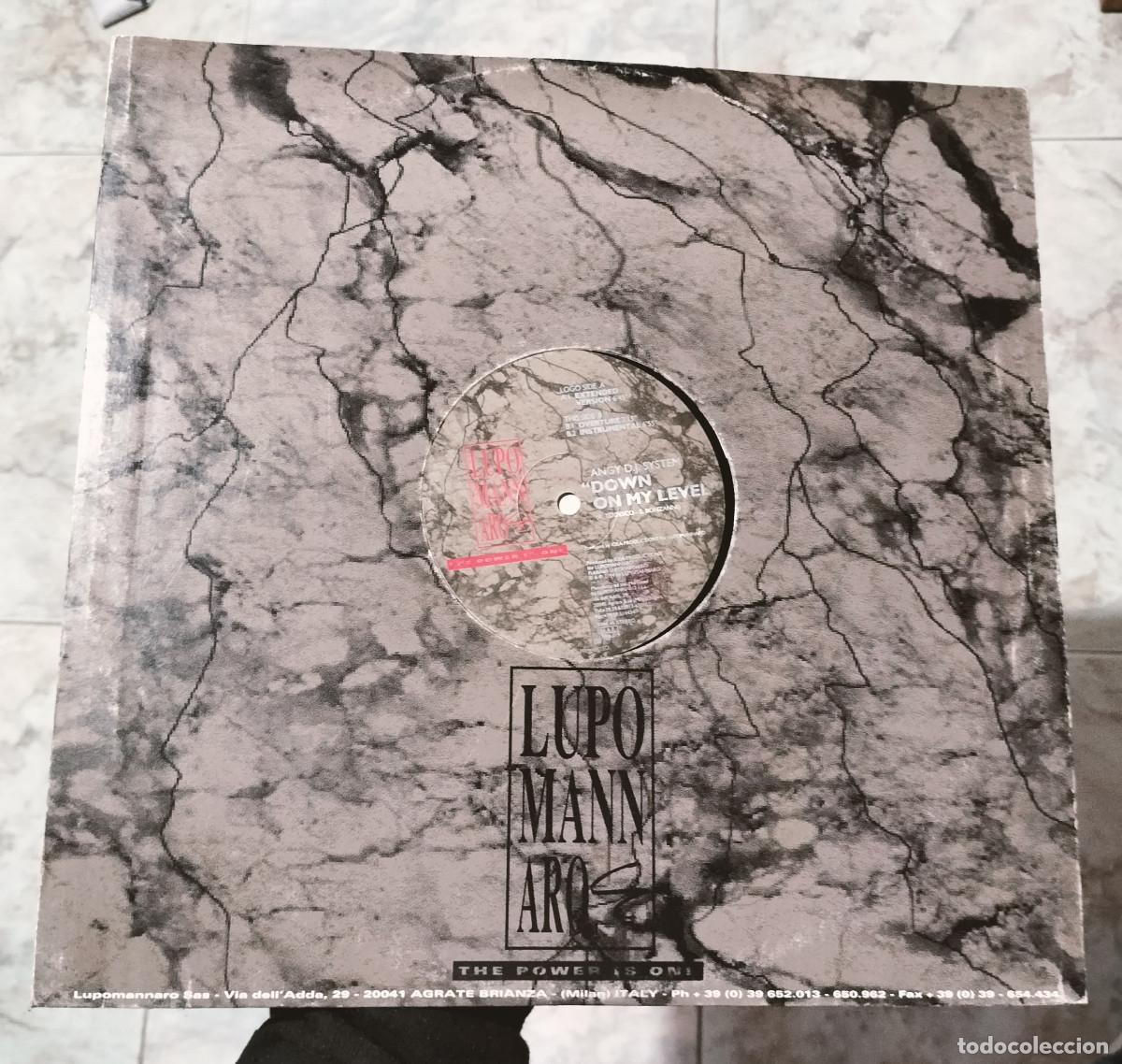 Discos de vinilo: ANGY DJ SYSTEM DOWN ON MY LEVEL ITALIAN ZONE - Foto 1