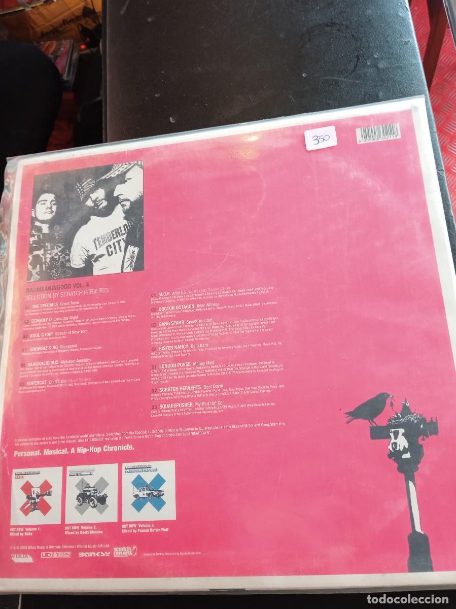 Discos de vinilo: SCRATCH PERVERTS- BADMEANINGOOD. LP DOBLE. - Foto 2