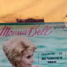 Discos de vinilo: MONA BELL , FESTIVAL DE BENIDORM 1960 LP EDÍTADO EN VENEZUELA. Lote 401720079
