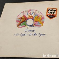 Discos de vinilo: QUEEN A NIGHT AT THE OPERA LP INGLES 1R EDIC FREDDIE MERCURY. Lote 401725454