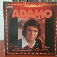 Discos de vinilo: D1 - ADAMO ”STARPARADE-ADAMO” VERSIONES ORIGINALES CANTADAS EN ALEMÁN - LP AÑO 19??. Lote 401729854