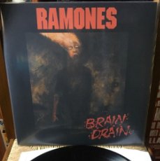 Discos de vinilo: RAMONES - BRAIN DRAIN, LP EDIC AUSTRALIA 2018. Lote 401737704