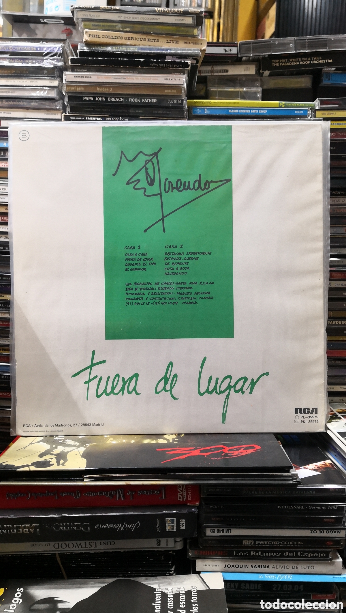 Discos de vinilo: Rosendo Fuera de lugar - Foto 2