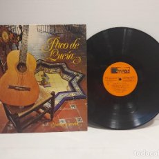 Discos de vinilo: PACO DE LUCÍA / FUENTE Y CAUDAL / LP-CANTABILE-1974 / MBC. ***/*** / LIGERO USO