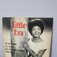 Discos de vinilo: EP LITTLE EVA AÑO 1963. Lote 401753269