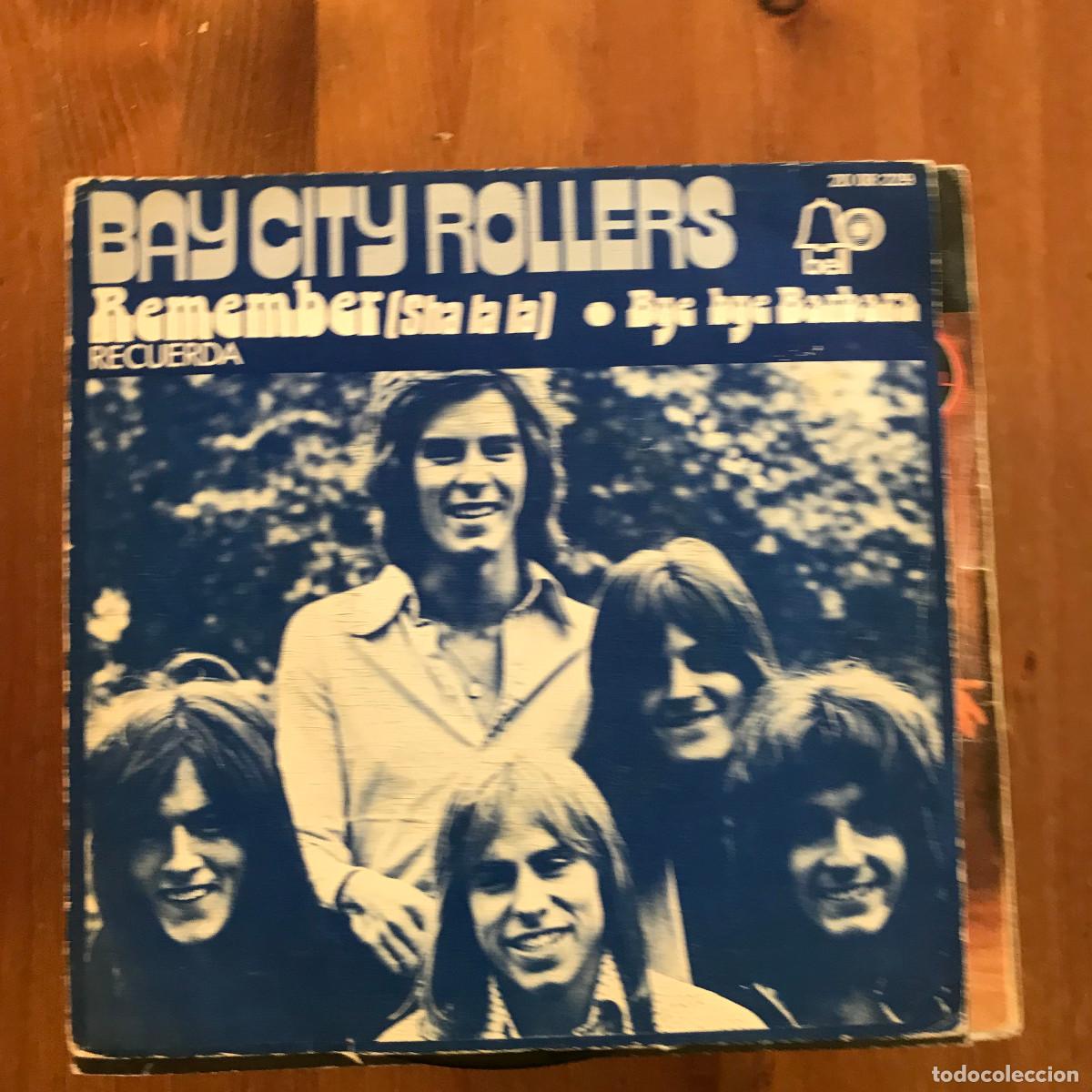 Discos de vinilo: BAY CITY ROLLERS - REMEMBER (SHA LA LA) - 7&rdquo; SINGLE BELL 1974 - Foto 1