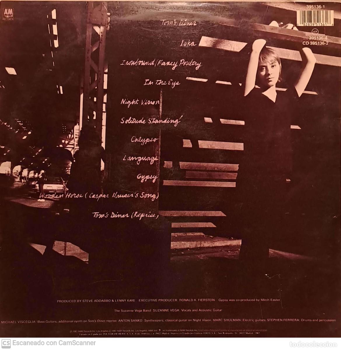 Discos de vinilo: Suzanne Vega &lrm;&ndash; Solitude Standing - Foto 2