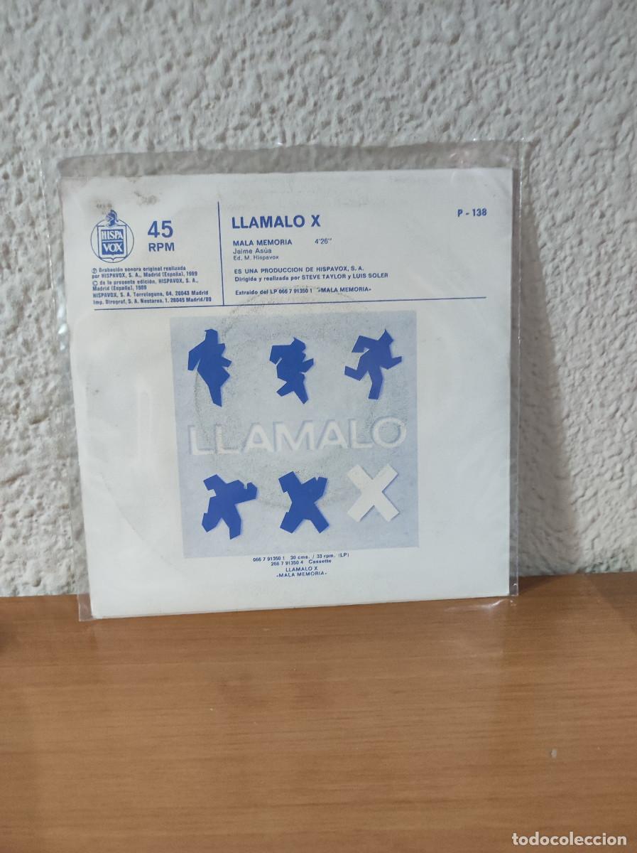 Discos de vinilo: Llamalo &rdquo;X&rdquo; &ndash; Mala Memoria - Foto 2