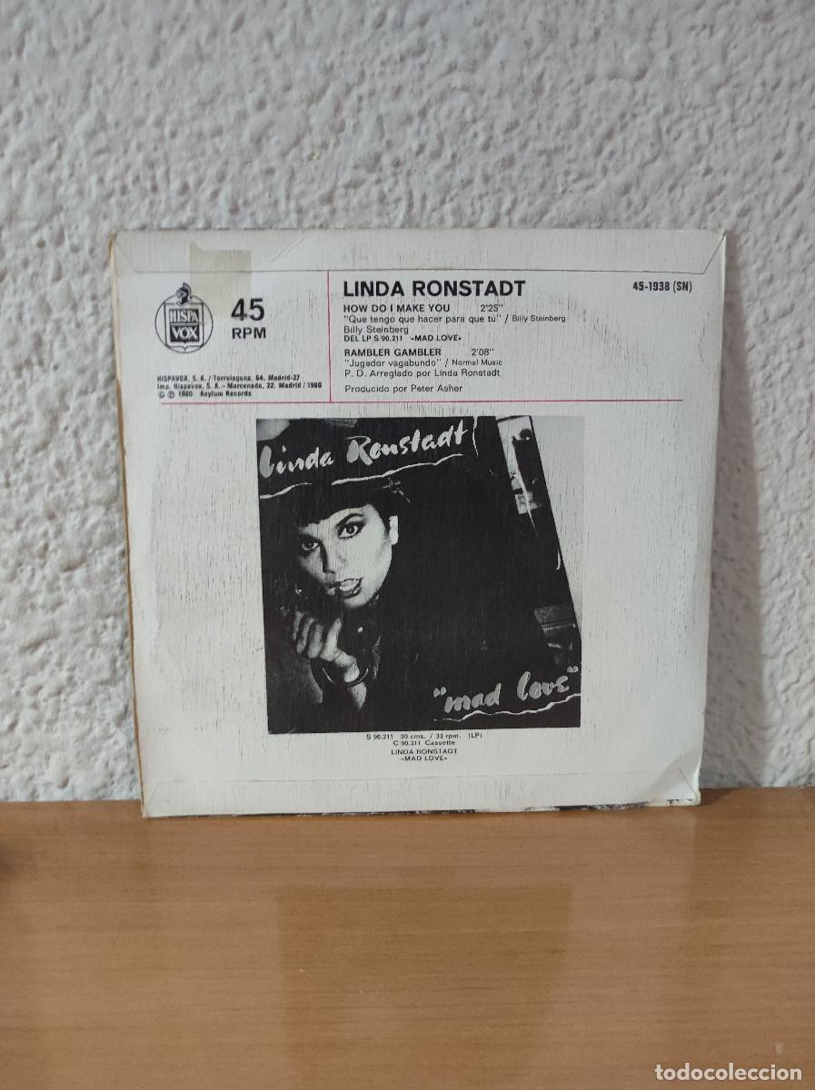 Discos de vinilo: Linda Ronstadt &ndash; How Do I Make You - Foto 2