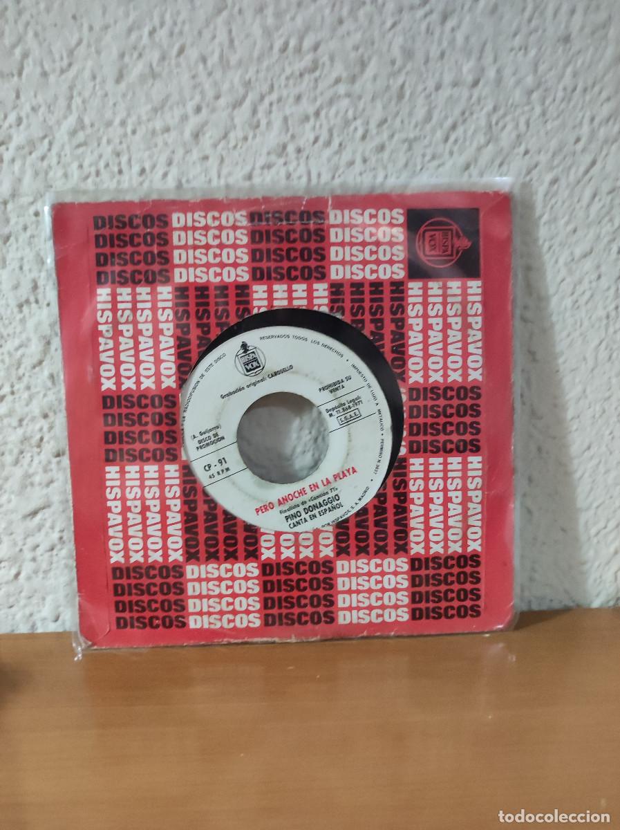 Discos de vinilo: Pino Donaggio &ndash; Pero Anoche En La Playa - Foto 1