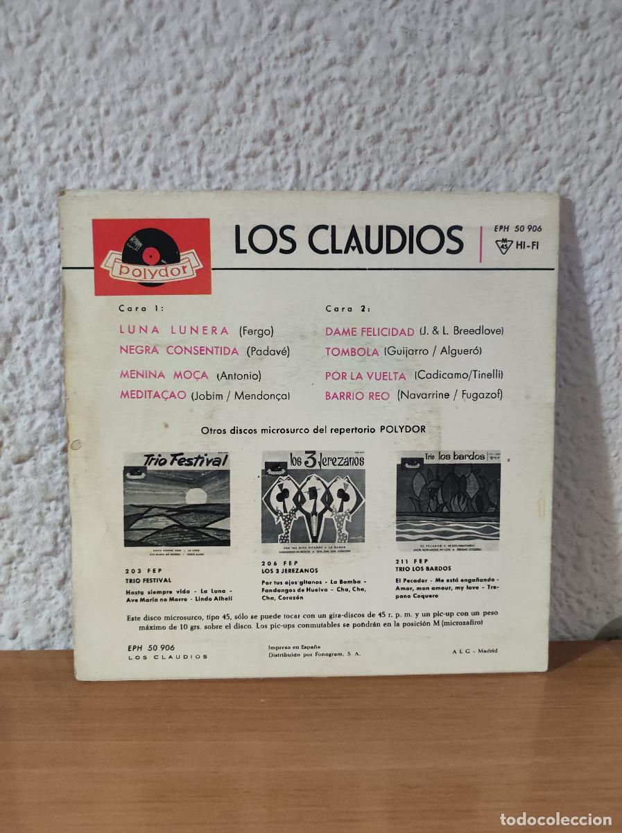 Discos de vinilo: Los Claudios &ndash; Luna Lunera - Foto 2