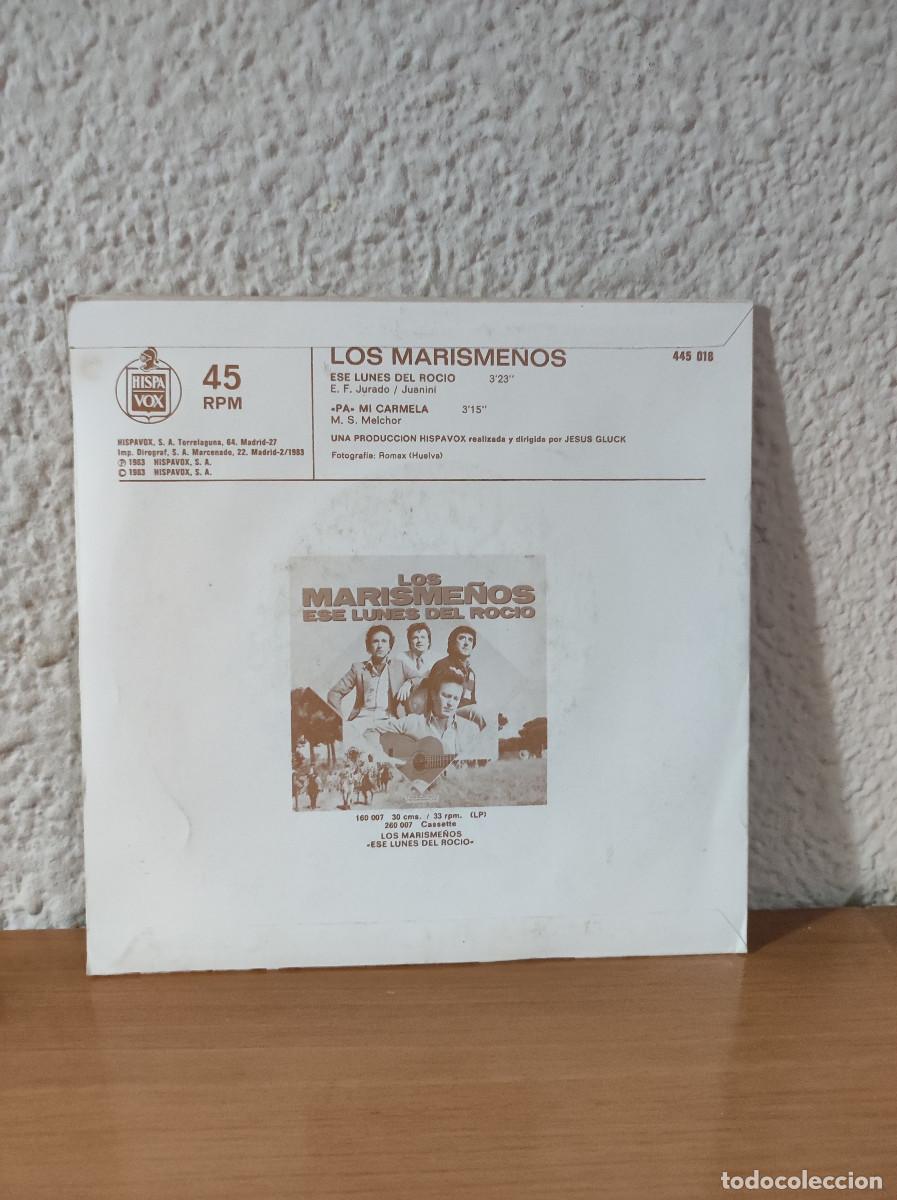 Discos de vinilo: Los Marisme&ntilde;os &ndash; Ese Lunes Del Rocio - Foto 2