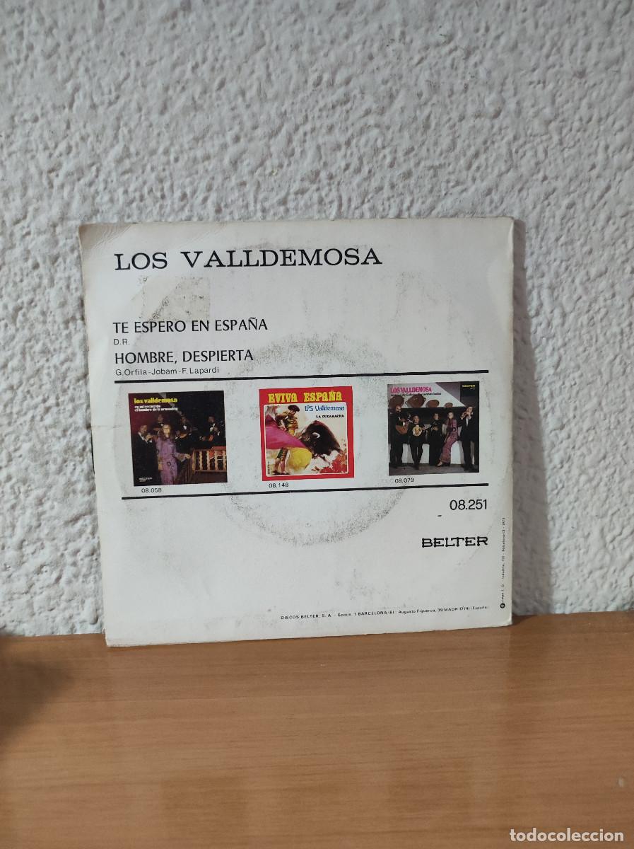 Discos de vinilo: Los Valldemosa &ndash; Te Espero En Espa&ntilde;a - Foto 2