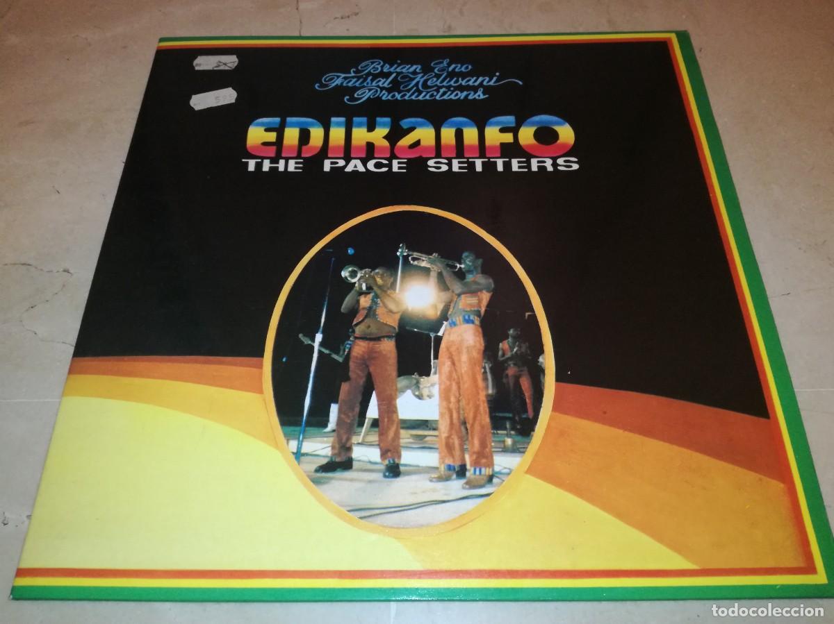 Discos de vinilo: BRIAN ENO-THE PACE SETTERS-EDIKANFO-GATEFOLD-ORIGINAL ESPA&Ntilde;OL 1981 - Foto 1