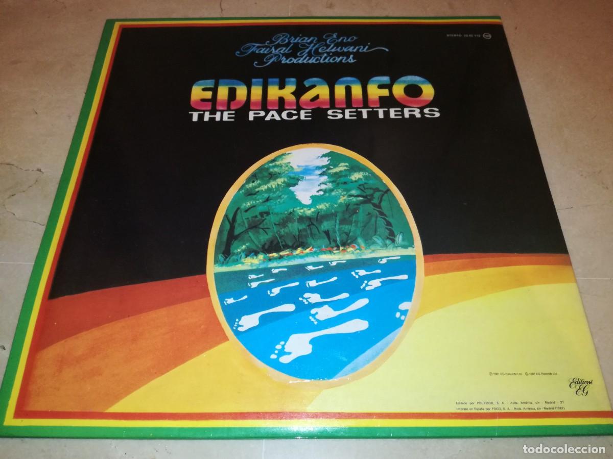 Discos de vinilo: BRIAN ENO-THE PACE SETTERS-EDIKANFO-GATEFOLD-ORIGINAL ESPA&Ntilde;OL 1981 - Foto 2