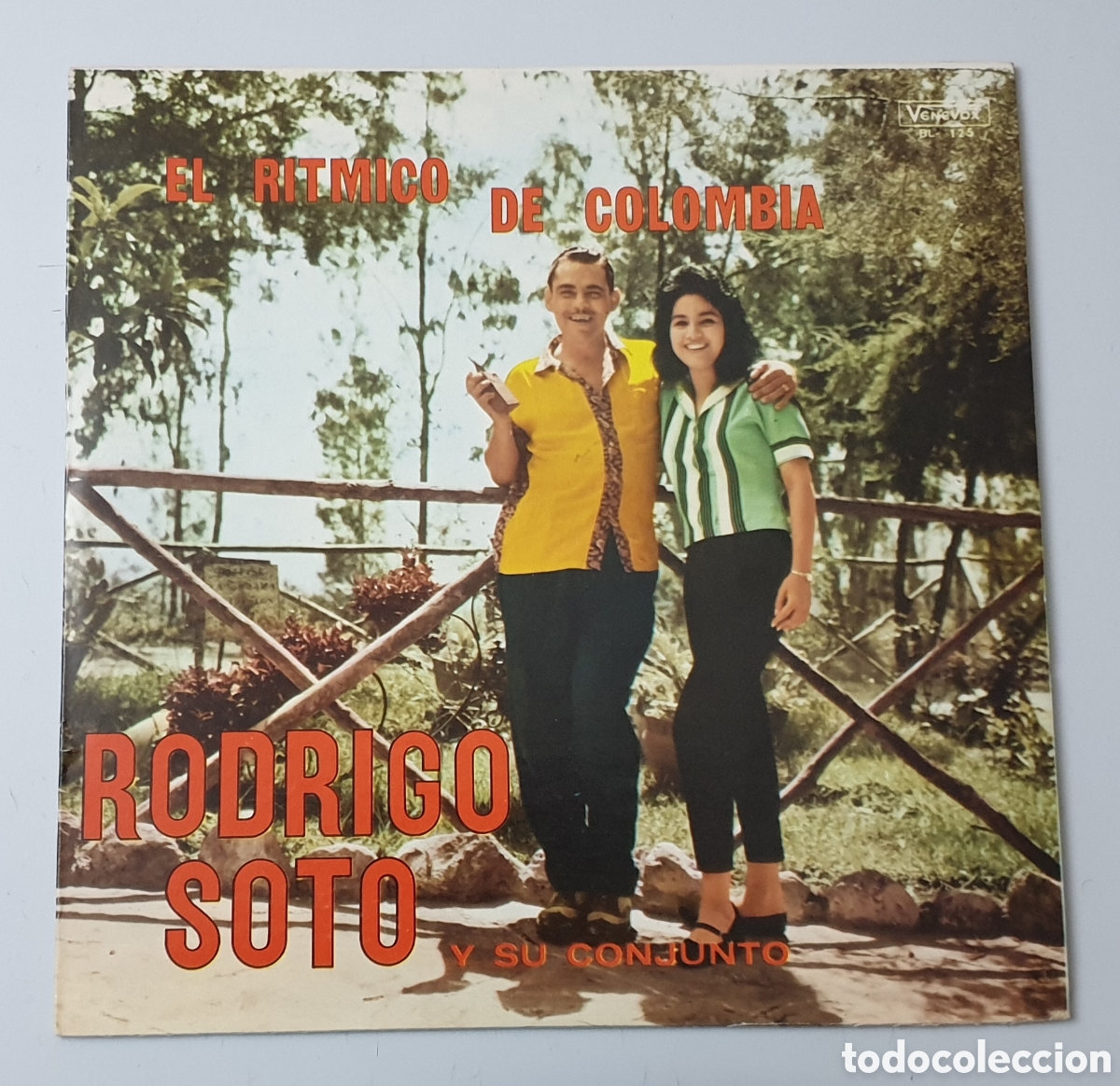 Vinyl records: LP RODRIGO SOTO Y SU CONJUNTO - El r&iacute;tmico de Colombia (Venezuela - Venevox - 1963) Cumbia Porro