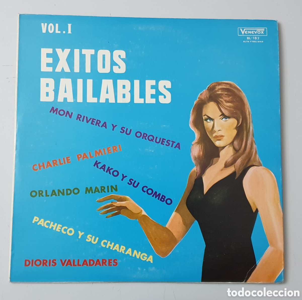 Disques de vinyle: LP EXITOS BAILABLES VOL.1 (Venezuela - Venevox - 1962) TOP COPY COMO NUEVO!!