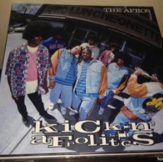 Discos de vinilo: THE AFROS - KICKIN' AFROLISTICS LP CBS 1990 HIP HOP. Lote 401779714