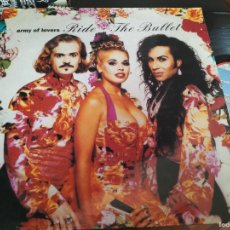 Discos de vinilo: ARMY OF LOVERS - RIDE THE BULLET - 12” MAXI SANNI 1992 EUROHOUSE SYNTH POP. Lote 401781929