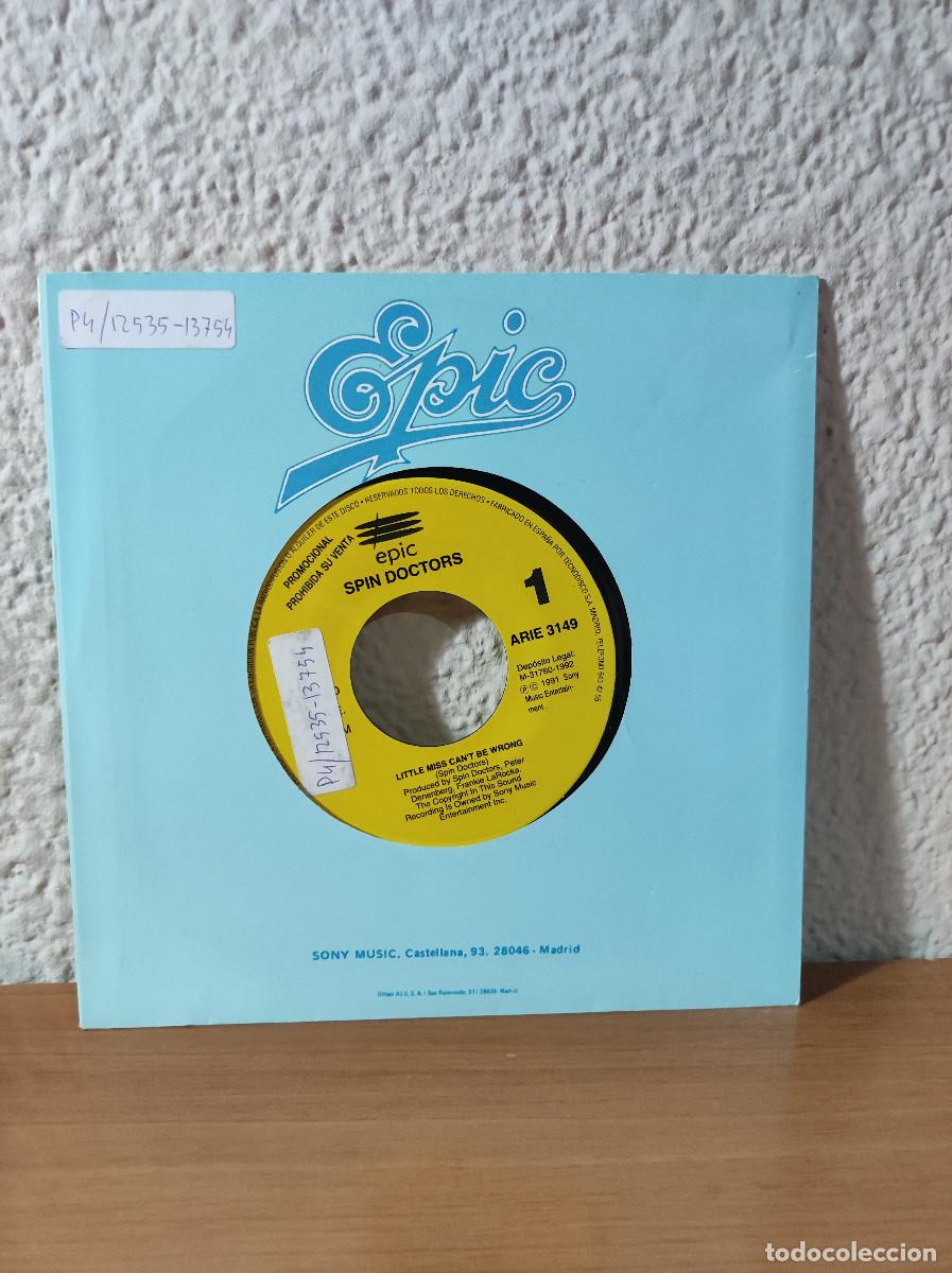 Discos de vinilo: Spin Doctors &ndash; Little Miss Cant Be Wrong - Foto 1