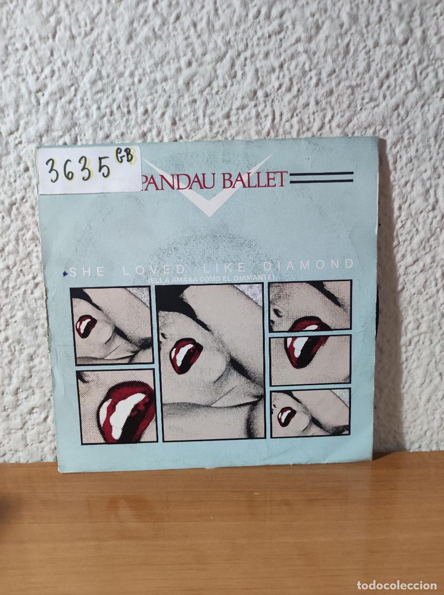 Discos de vinilo: SPANDAU BALLET WHE LOVED LIKE DIAMOND - Foto 1