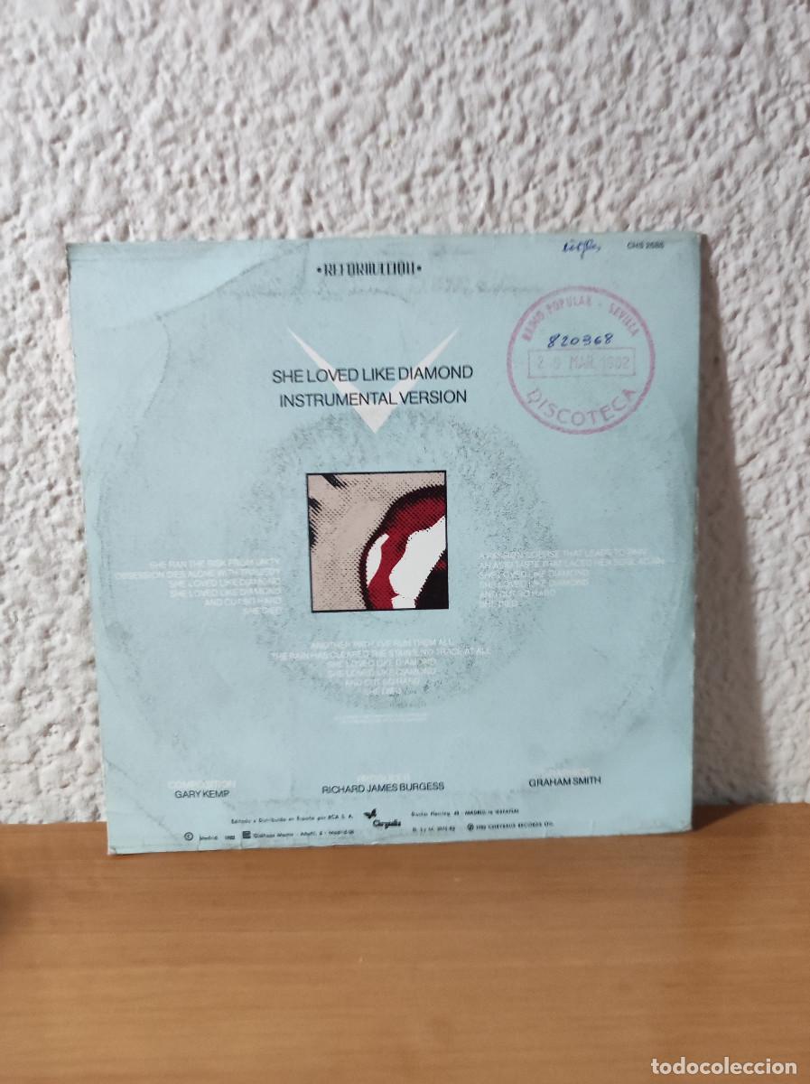 Discos de vinilo: SPANDAU BALLET WHE LOVED LIKE DIAMOND - Foto 2