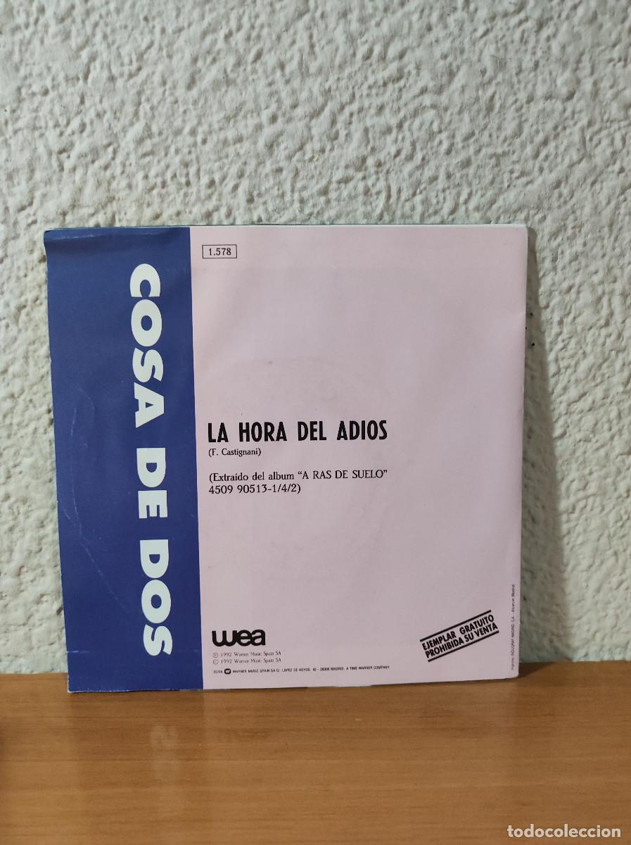 Discos de vinilo: Cosa De Dos &ndash; La Hora Del Adios - Foto 2
